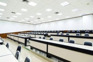 interior school ceiling panels