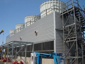 cooling tower siding panels