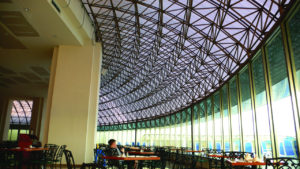 restaurant corrugated panels