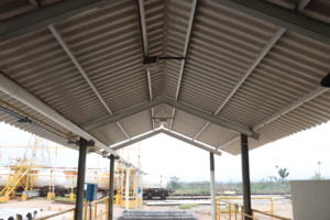 Corrugated non-fire-rated roof panels
