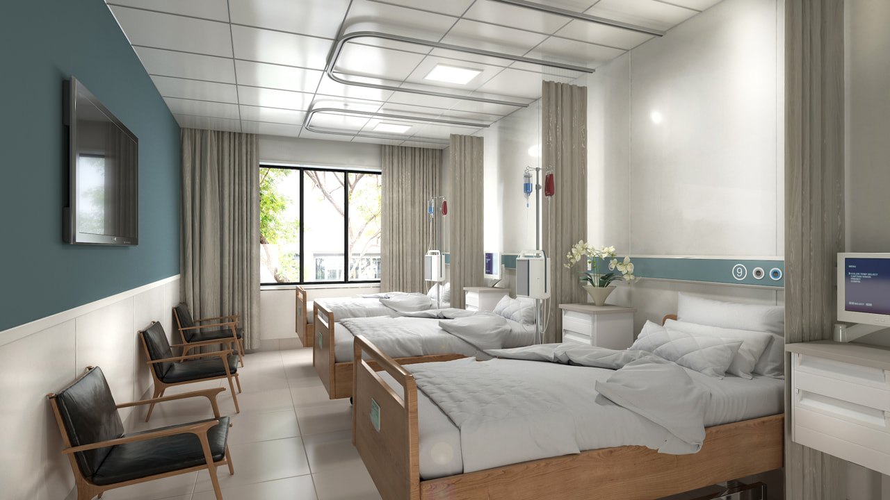 Glasliner antimicrobial panels for healthcare
