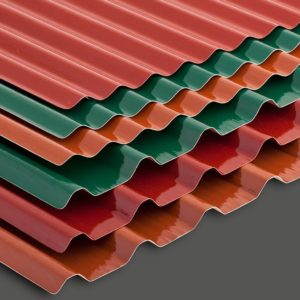 Residential colored FRP panels