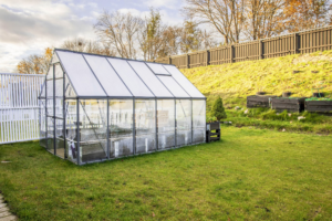 Macrolux panels for greenhouse antimicrobial